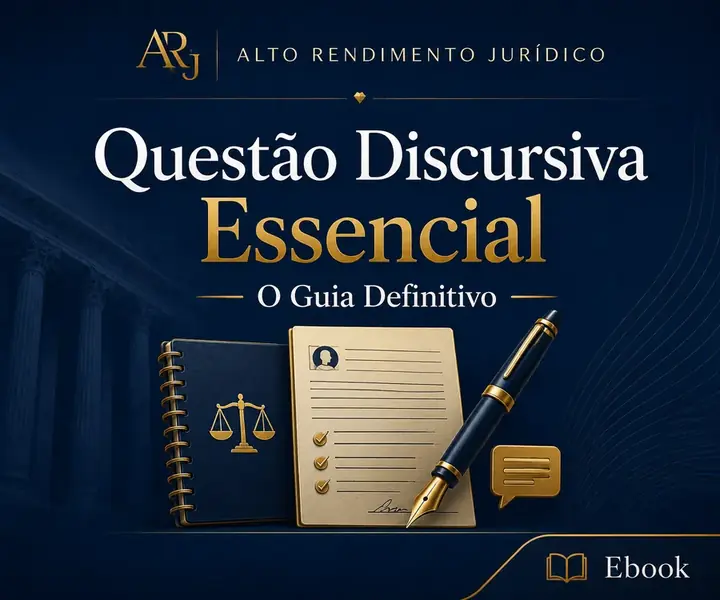 Capa do ebook Questão Discursiva Essencial — O Guia Definitivo
